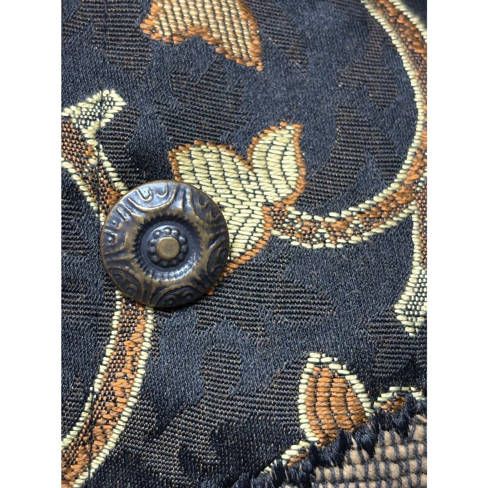 Quizz Petite Patchwork Tapestry Jacket Zebra Art … - image 7